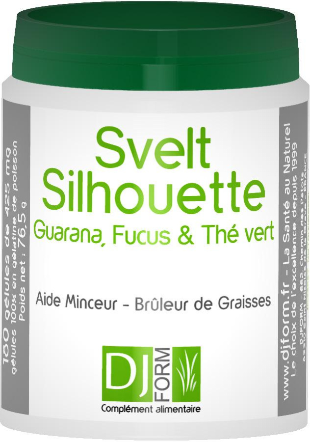 Svelt Silhouette - Garana, Fucus, Thé vert - Djform Svelt Silhouette - Garana, Fucus, Thé vert - Djform