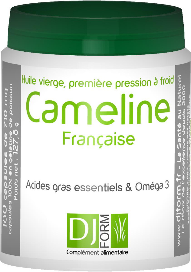 Huile de Cameline Française - Oméga 3 Végétal - Djform Huile de Cameline Française - Oméga 3 Végétal - Djform