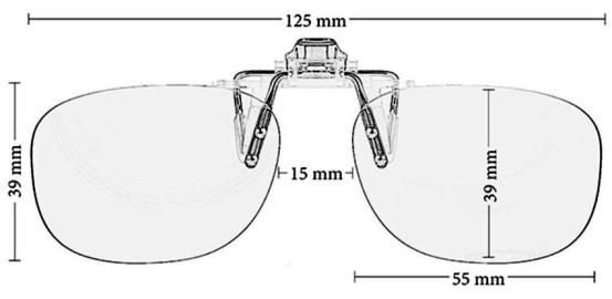 CLiP-ON PRO - PRiSMA® BlueLightProtect - Lunettes de Protection Lumière Bleue