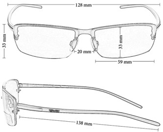 P1 COMPUTER LITE - PRiSMA® BlueLightProtect - Lunettes de Protection Lumière Bleue