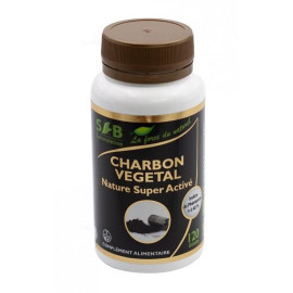 charbon végétal super activé en 120 gélules - SFB