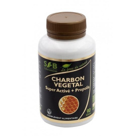 Charbon végétal super activé et propolis verte - SFB