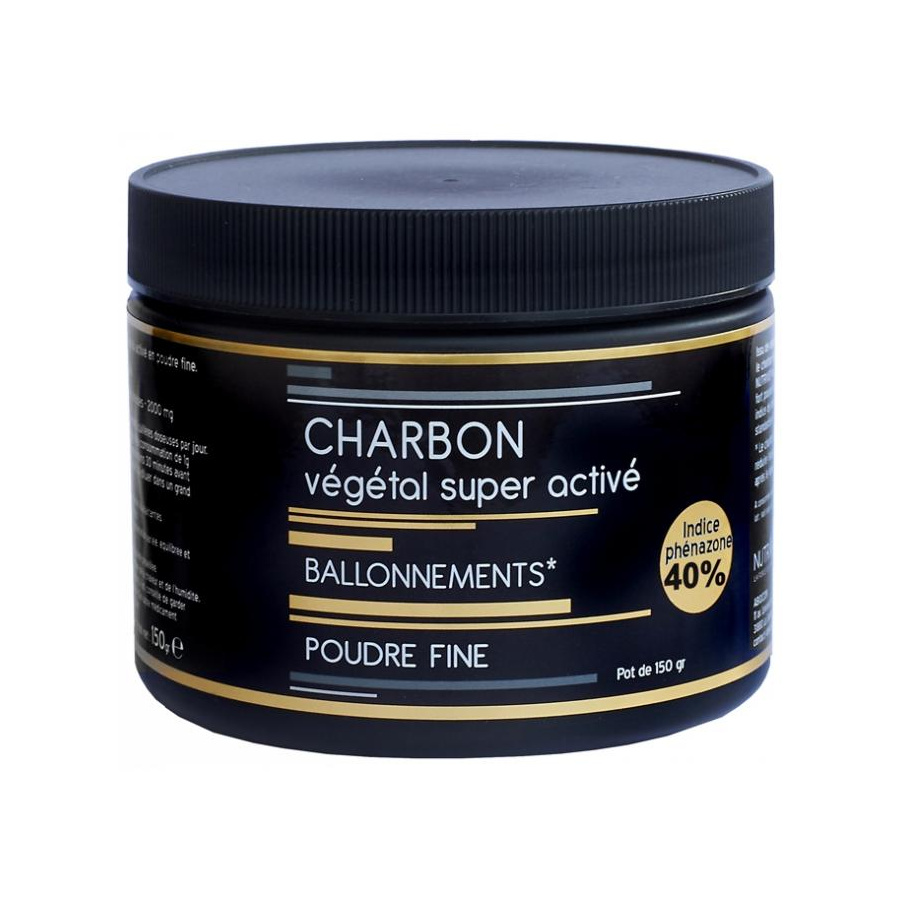 Charon végétal Super Activé 150g Nutrivie Charon végétal Super Activé 150g Nutrivie