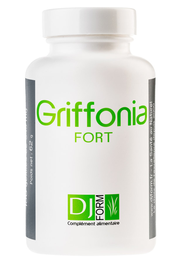 Griffonia simplicifolia L-5-HTP 180 gélules - Extrait Concentré - Djform -  Sérotonine naturelle