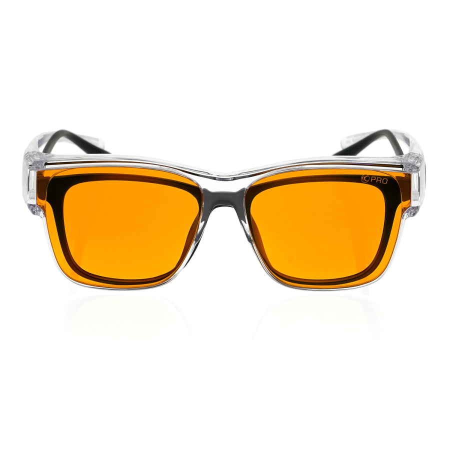 Lunettes de protection anti-lumière bleue Fit-OVER - PRiSMA® Pro99 adaptables sur des lunettes