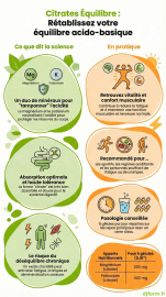 citrates équilibre en image