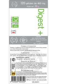 digest + étiquette 120 gélules