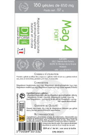 Mag 4 Fort étiquette