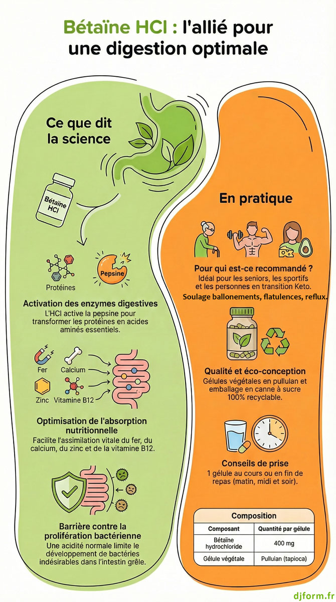 Bétaïne HCl en image