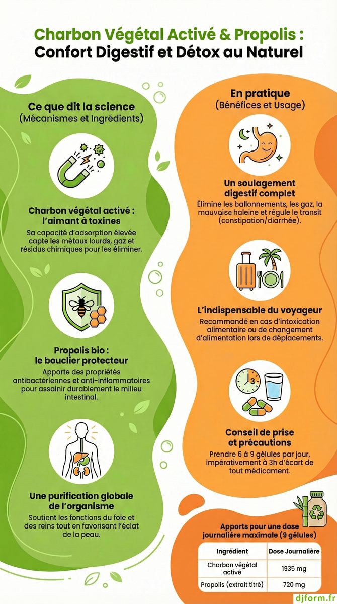 Charbon Propolis en image