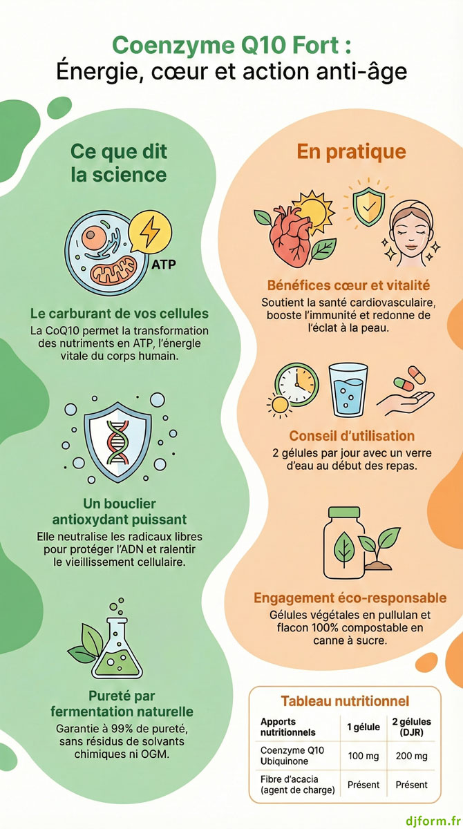 Coenzyme Q10 Fort en image