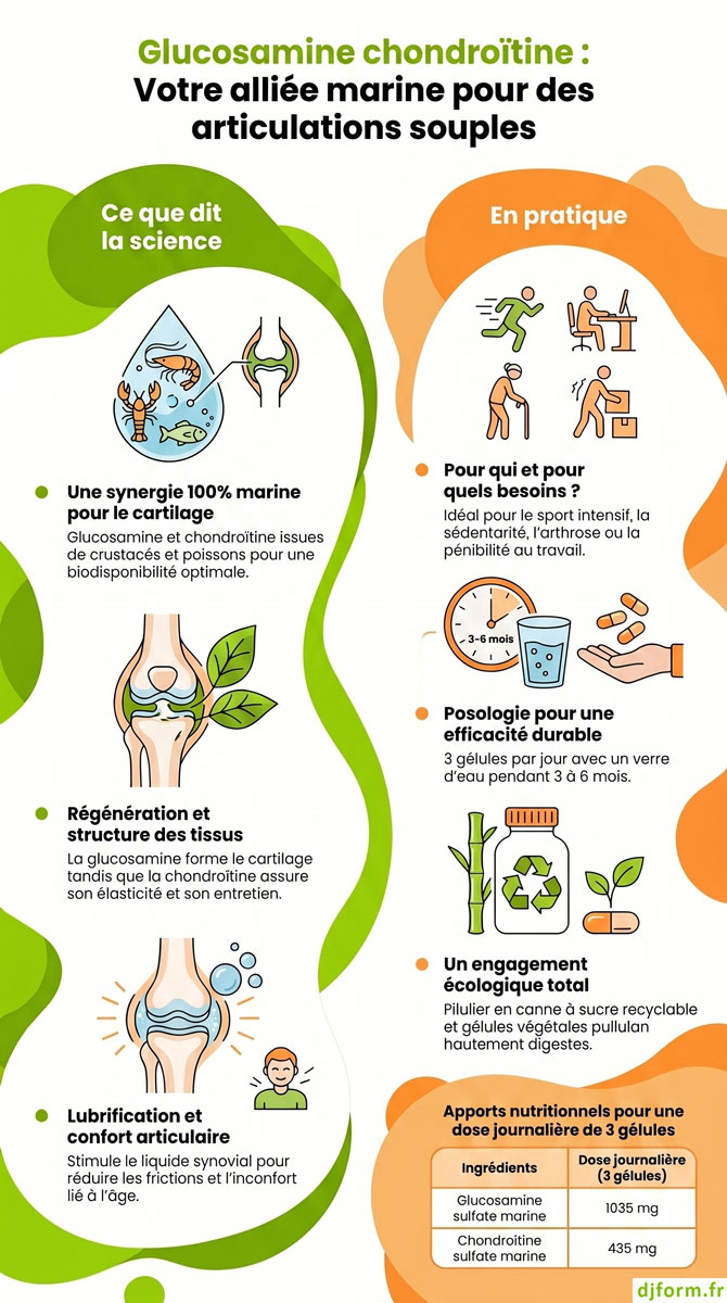 Glucosamine Chondroitine en image