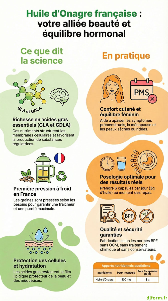 Huile d’Onagre Française en image