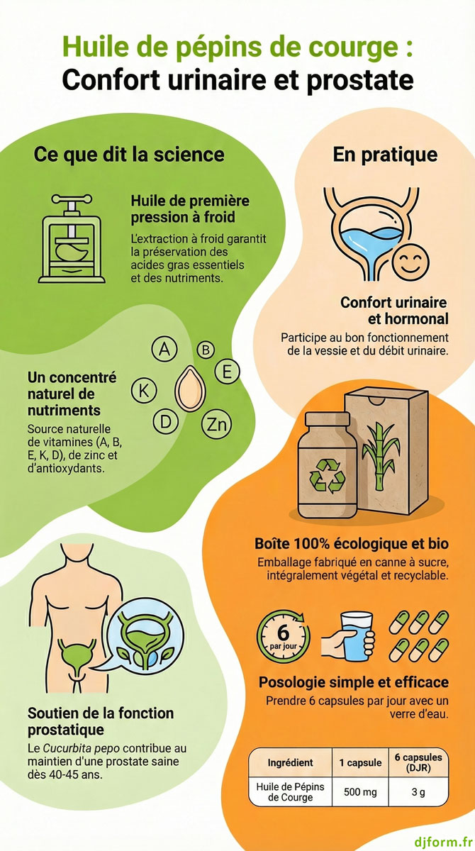 Huile de Pépins de Courge en image