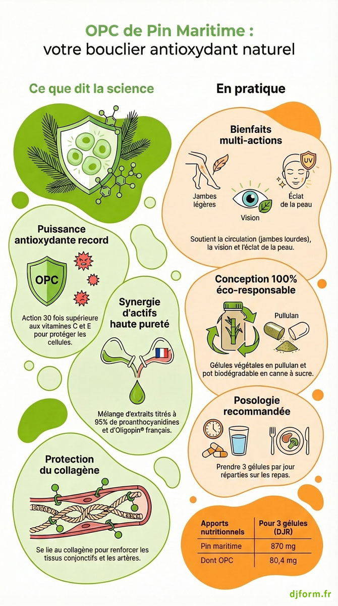 OPC de Pin Maritime en image