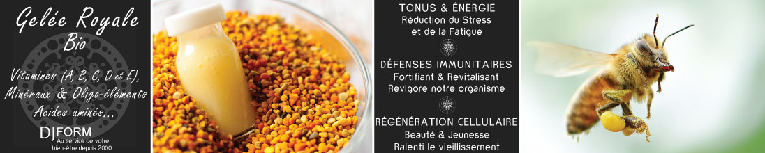 Gelée royale Bio en gélules Djform