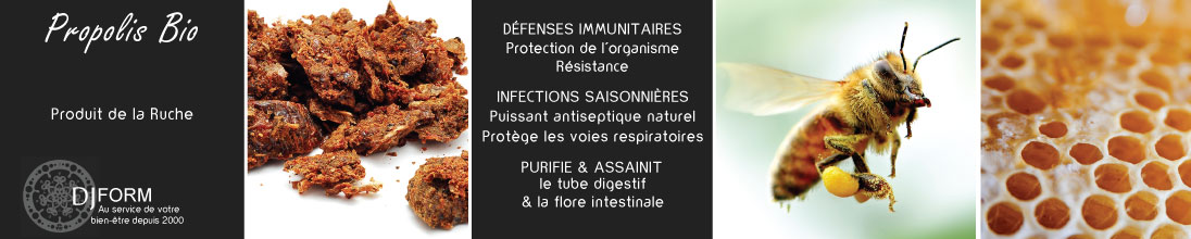 Propolis Bio Djform, défenses naturelles
